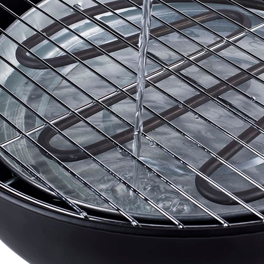 Barbacoa Eléctrica De Mesa Bq-2880  1250 W 30 Cm Negra Tristar