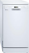 Balay - Lavajillas, Libre instalación, 45 cm de ancho, Motor ExtraSilencio, Home Connect, Display LED, Blanco, 3VN4030BA