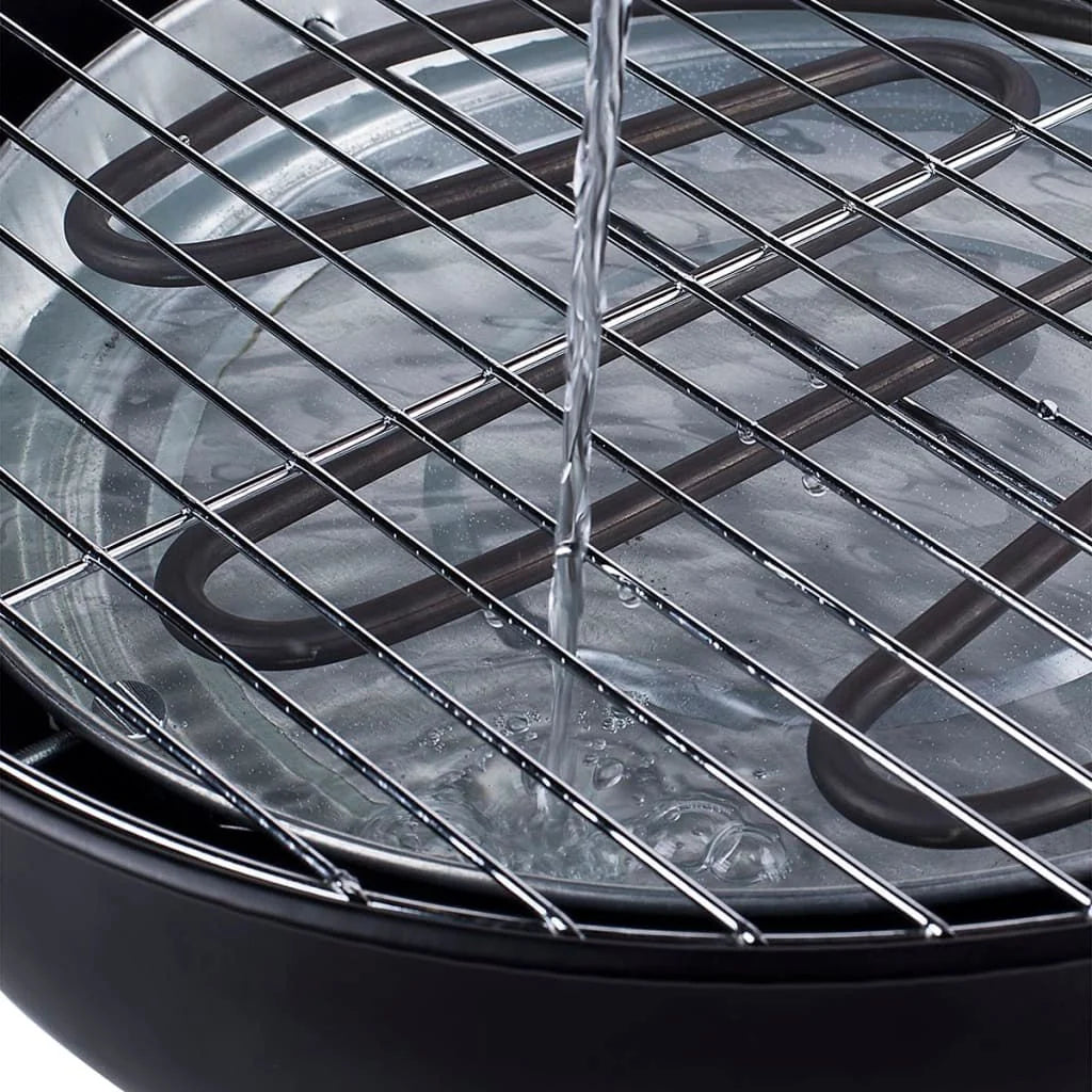 Barbacoa Eléctrica De Mesa Bq-2880  1250 W 30 Cm Negra Tristar