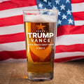 Trump / Vance 2024 Pub Glass 16 oz