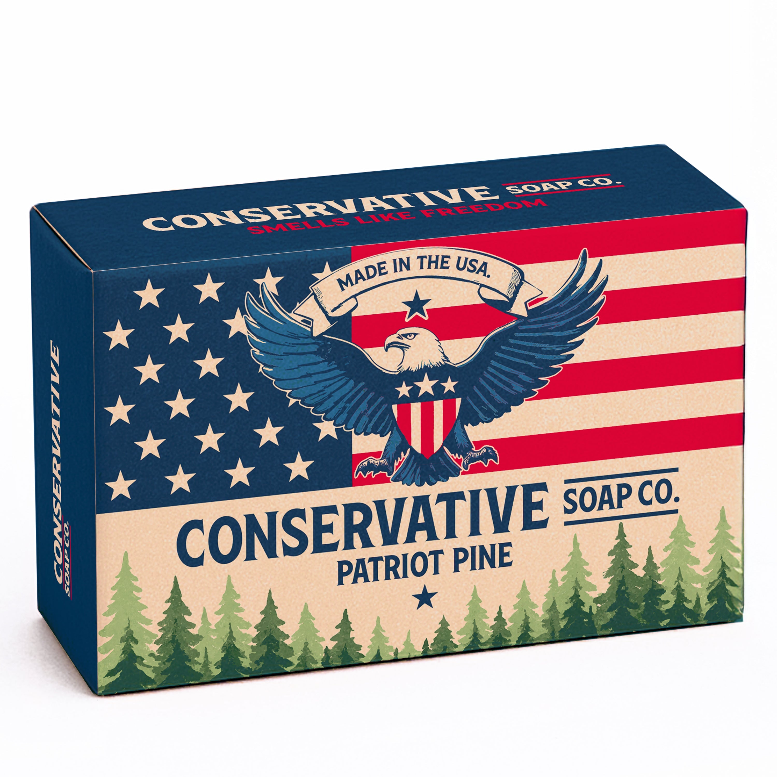 Conservative Soap Co. - Patriot Pine 4oz Bar