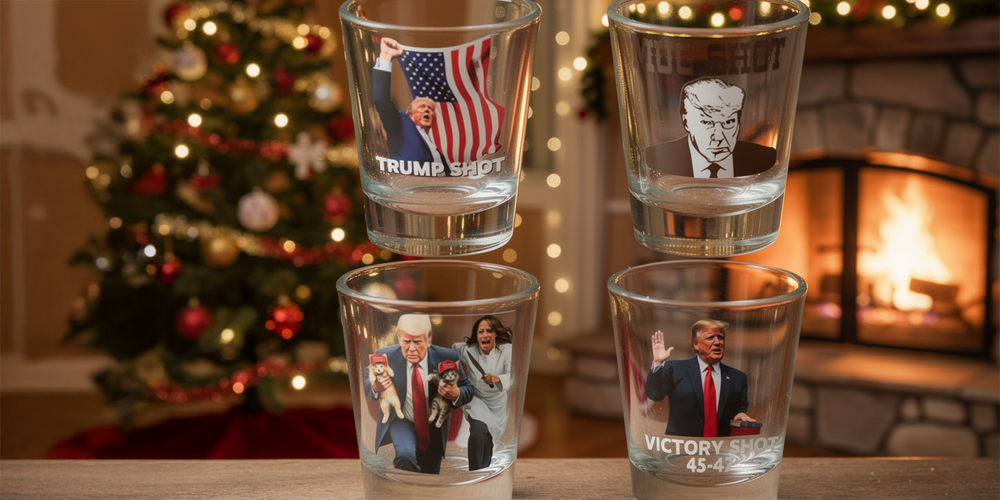 Trump Shot Glass Gift Bundle ¨C Limited Edition Collector Set