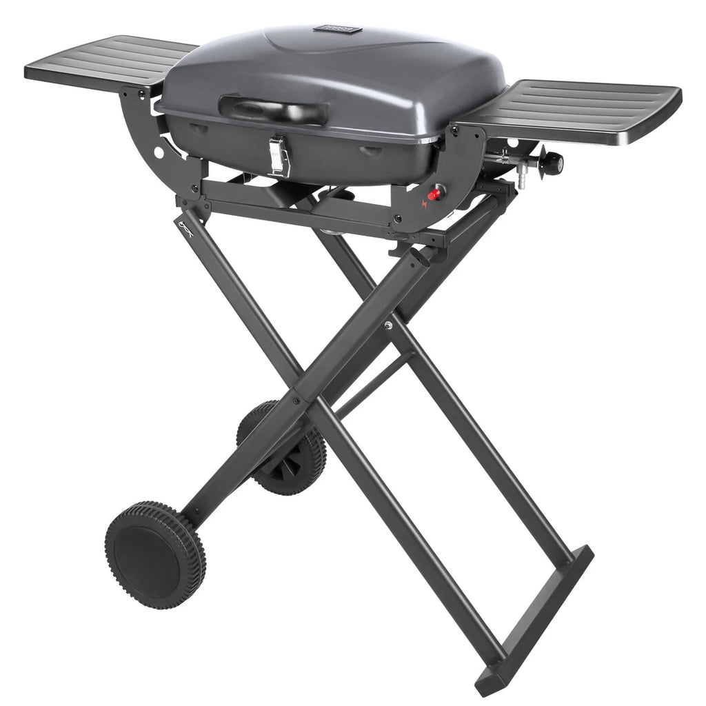 Barbacoa De Gas Plegable Portátil 3.6 Kw Ruedas Pies Estante