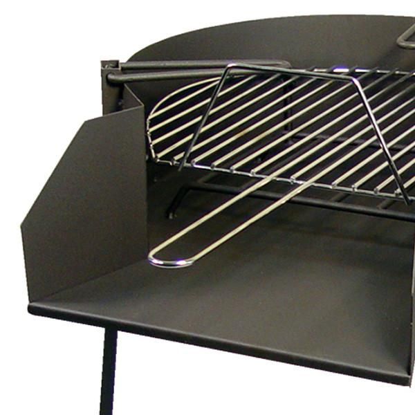 Barbacoa Redonda Con Soporte Paella Ø60x75cm. 71582