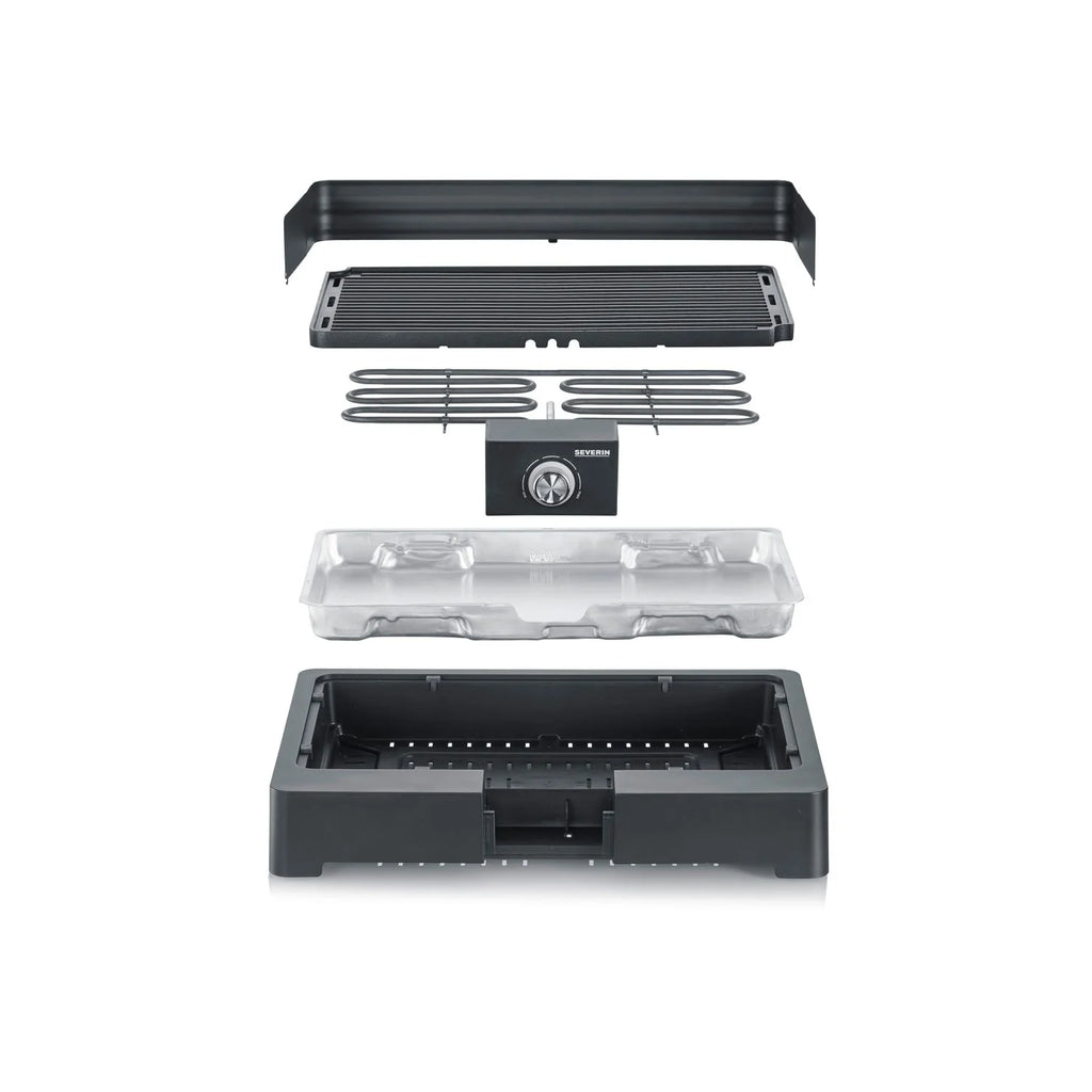 Barbacoa De Sobremesa Con Parrilla Acanalada 2200 W Pg 8567 Severin